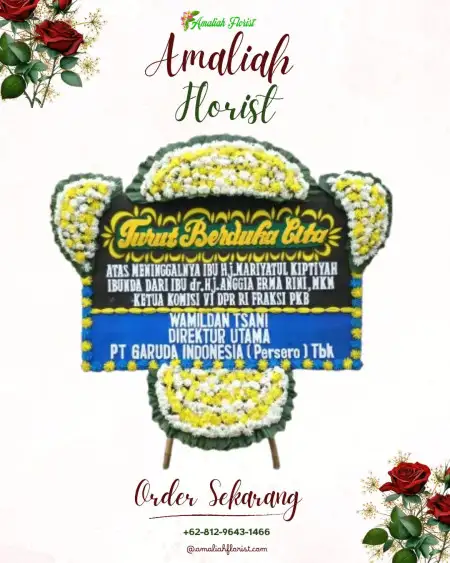 Papan Bunga Duka Pakulonan